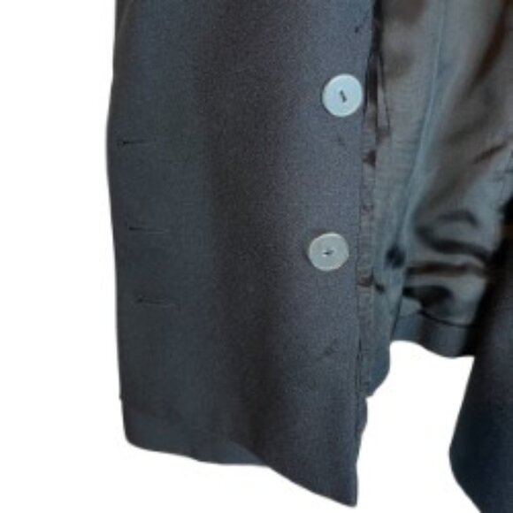 LEW MAGRAM VINTAGE DOUBLE BREASTED BLAZER W/ANTIQUE GOLD-TONED BUTTONS SIZE 10 - Picture 5 of 8